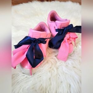 Basket Heart Patent Girls Sneakers Size 13.5 The PERFECT Summer Sneaker 0022